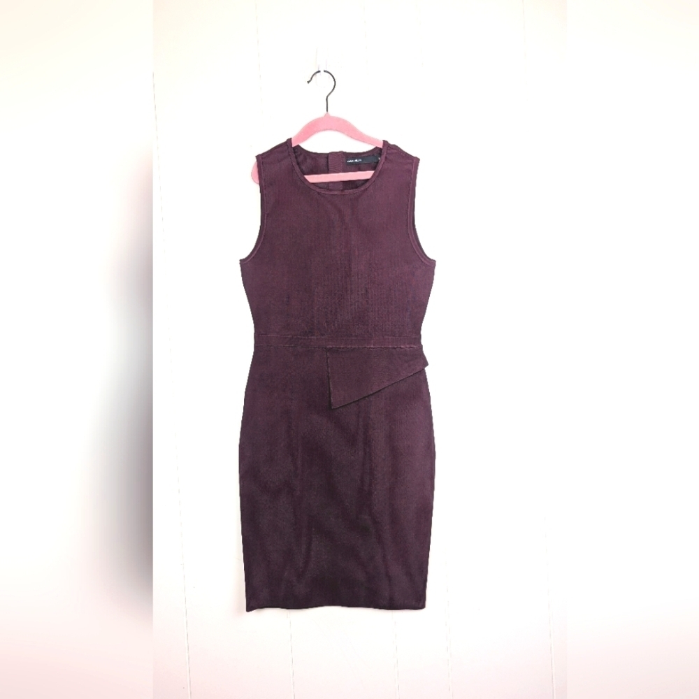 Karen Millen Red Sheath Midi Dress